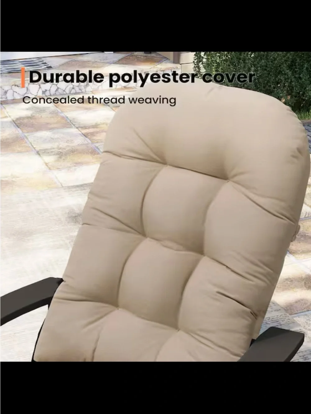 Beige Floor Chair Cushion - Unbranded Comfortable Backrest CUSHION ❗️❗️😍